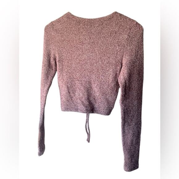 48. WILD FABLE | NWT Plush Adjustable Crop Long Sleeve SZ:S - Picture 3 of 8